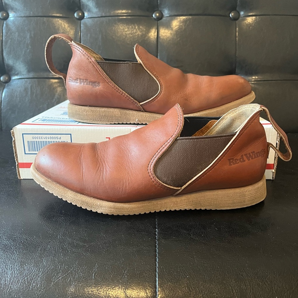Vintage‎ Red Wing 2143 Brown Slip On